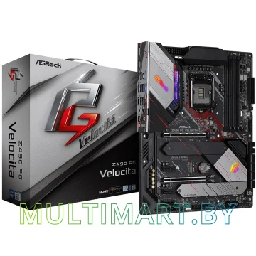 Материнская плата ASRock Z490 PG Velocita картинка 5
